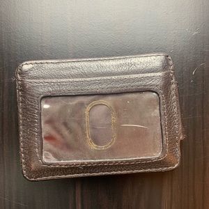 Genuine Brown Mens Leather Wallet